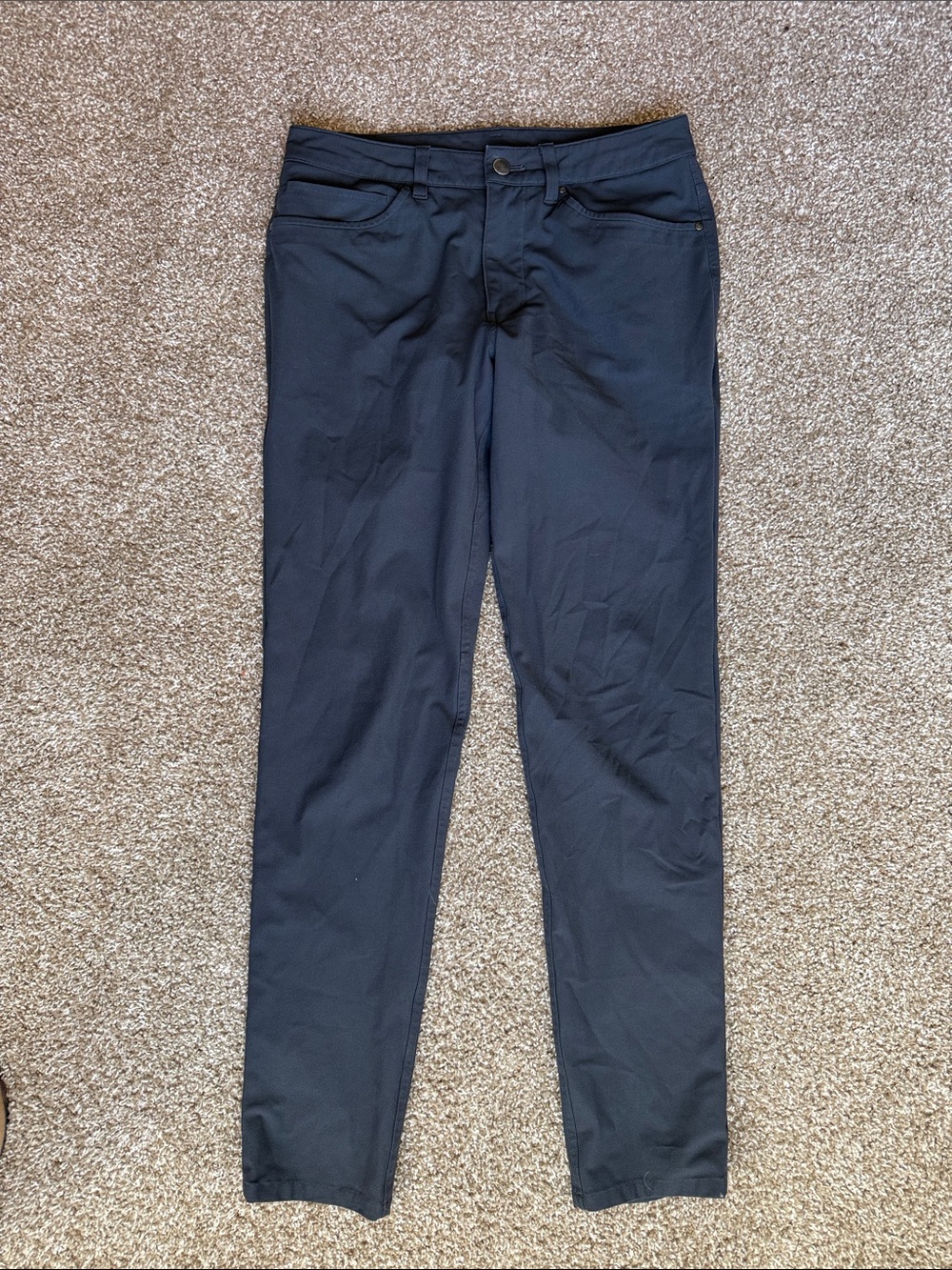 lululemon athletica Men's Slim Stretch Chinos - Black